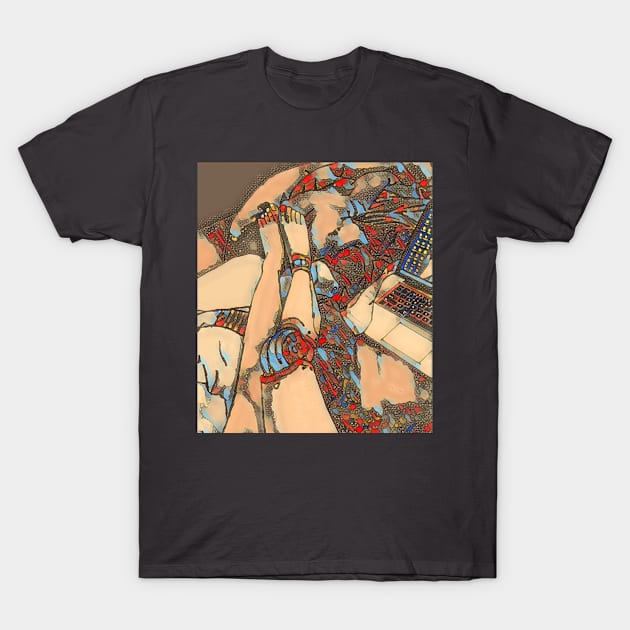 Bionic Leg T-Shirt by DravenWaylon